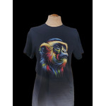 RAINBOW GIBBON T-SHIRT NAVY